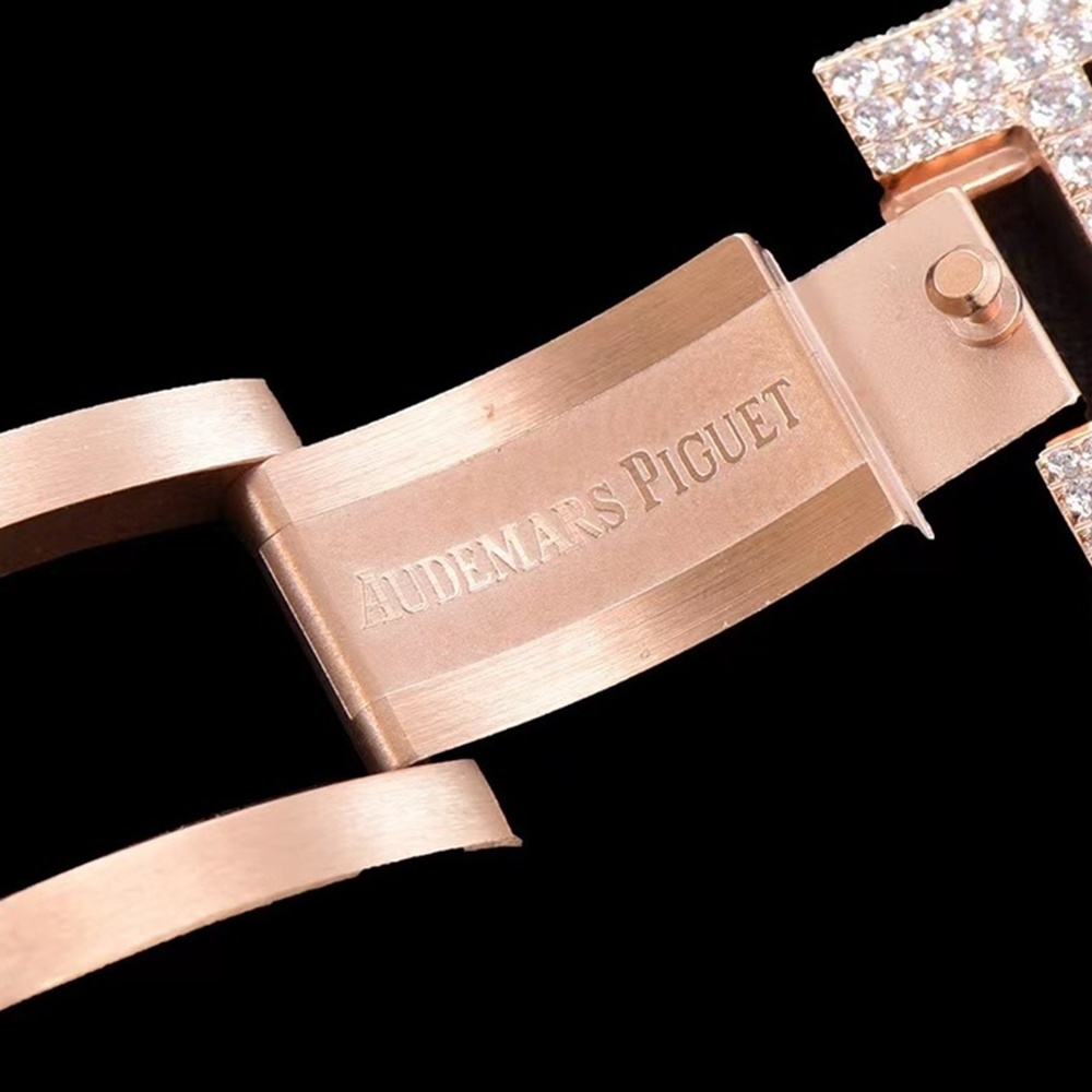 [오데마피게] Audemars Piguet 15400st - Royal Oak Rosé - VVS Diamond Set - like New 오데마피게 로얄오크 41mm