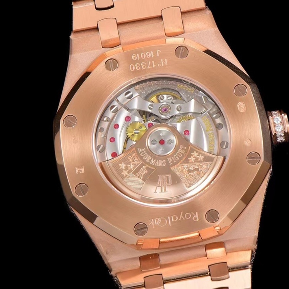 [오데마피게] Audemars Piguet 15400st - Royal Oak Rosé - VVS Diamond Set - like New 오데마피게 로얄오크 41mm