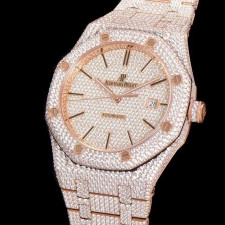 [오데마피게] Audemars Piguet 15400st - Royal Oak Rosé - VVS Diamond Set - like New 오데마피게 로얄오크 41mm