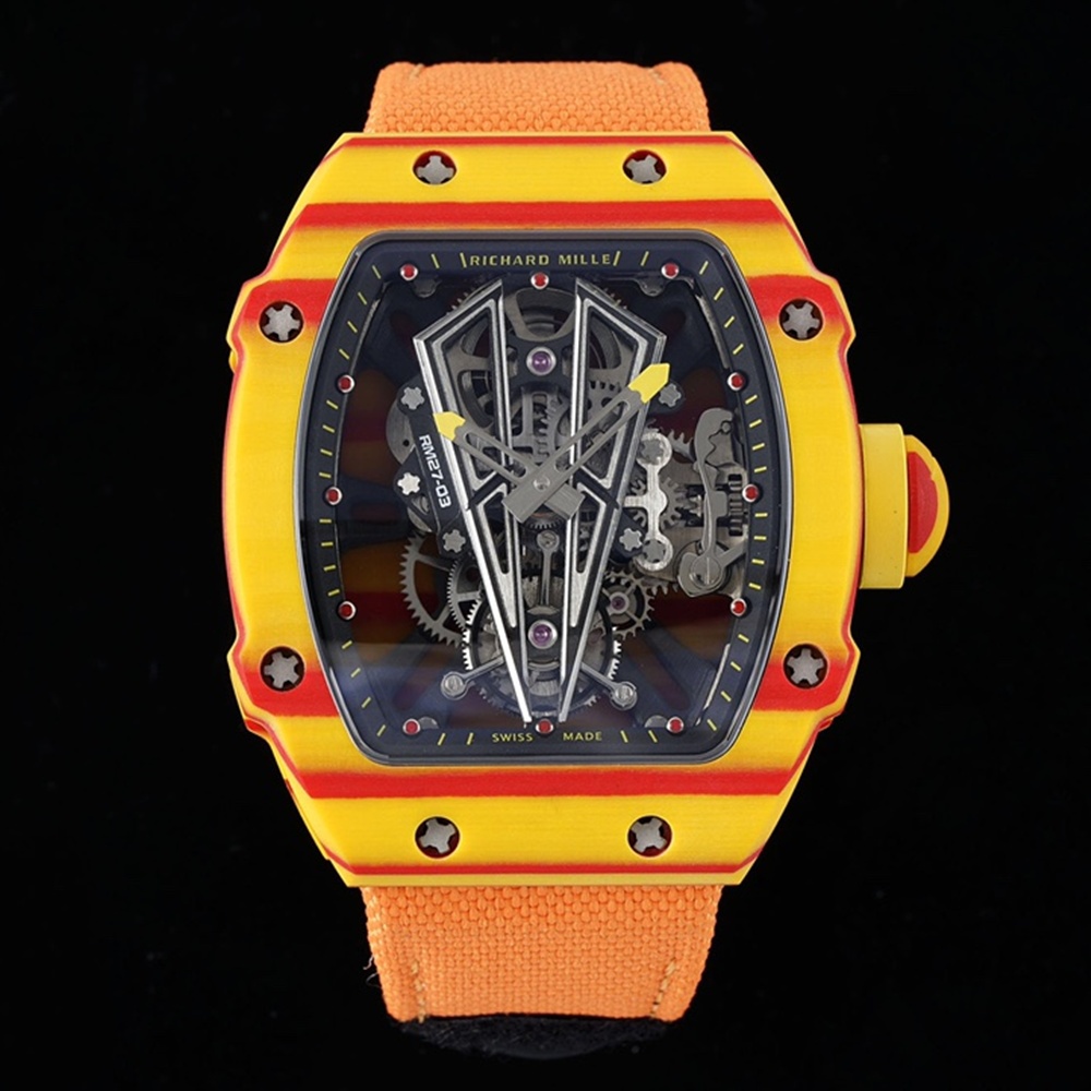 [리차드밀] Richard Mille Rafael Nadal RM27-03 Tourbillon Limited Edition 50 Pieces Carbon TPT - 리차드밀 나달 RM27-03