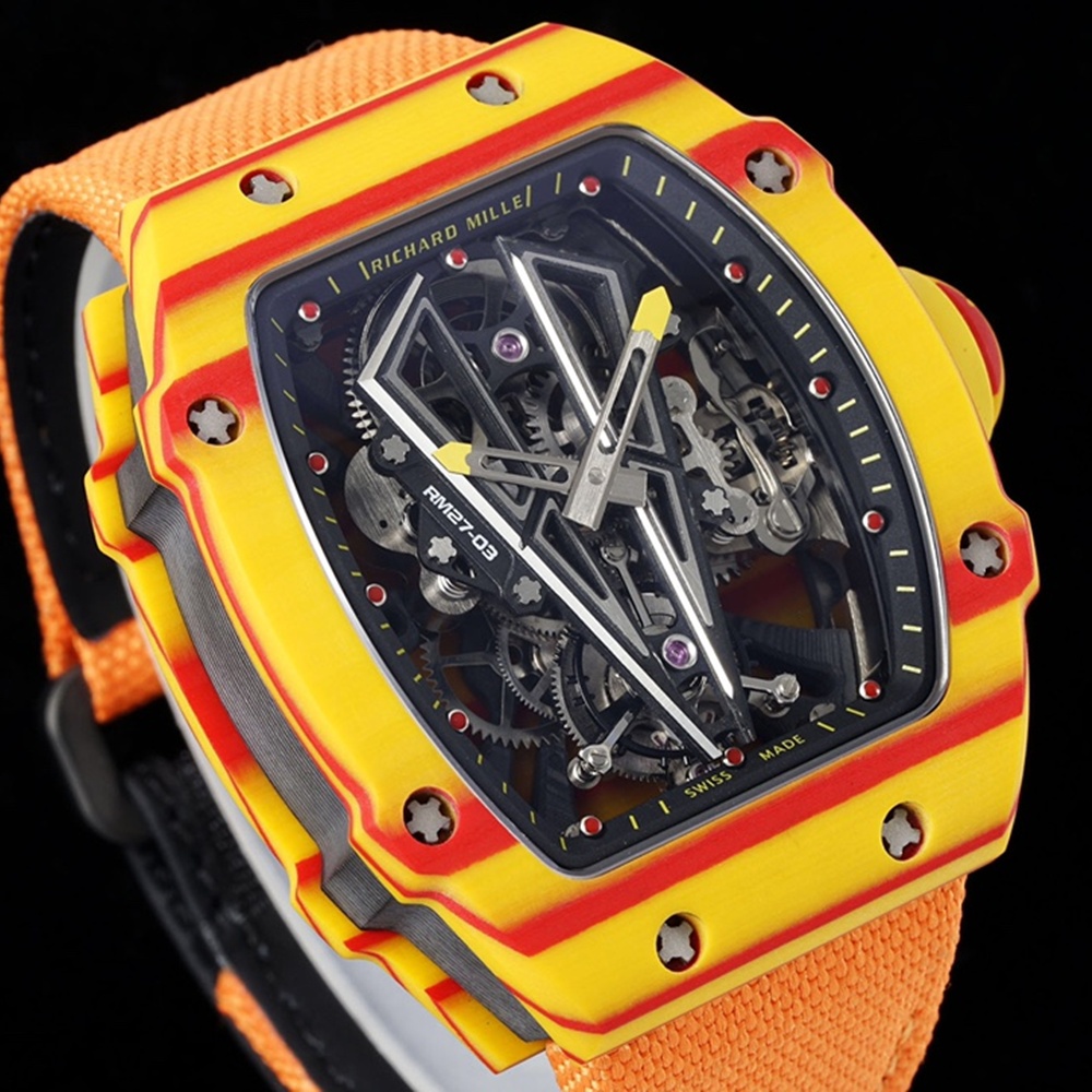 [리차드밀] Richard Mille Rafael Nadal RM27-03 Tourbillon Limited Edition 50 Pieces Carbon TPT - 리차드밀 나달 RM27-03
