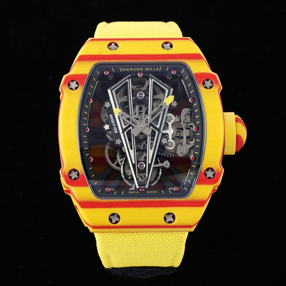 [리차드밀] Richard Mille Rafael Nadal RM27-03 Tourbillon Limited Edition 50 Pieces Carbon TPT - 리차드밀 나달 RM27-03