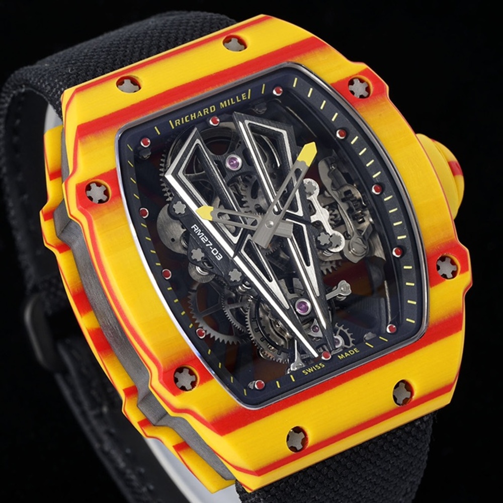 [리차드밀] Richard Mille Rafael Nadal RM27-03 Tourbillon Limited Edition 50 Pieces Carbon TPT - 리차드밀 나달 RM27-03