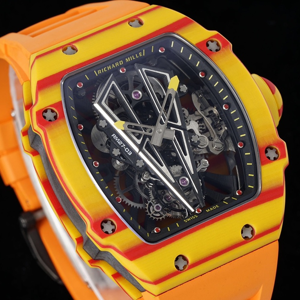 [리차드밀] Richard Mille Rafael Nadal RM27-03 Tourbillon Limited Edition 50 Pieces Carbon TPT - 리차드밀 나달 RM27-03