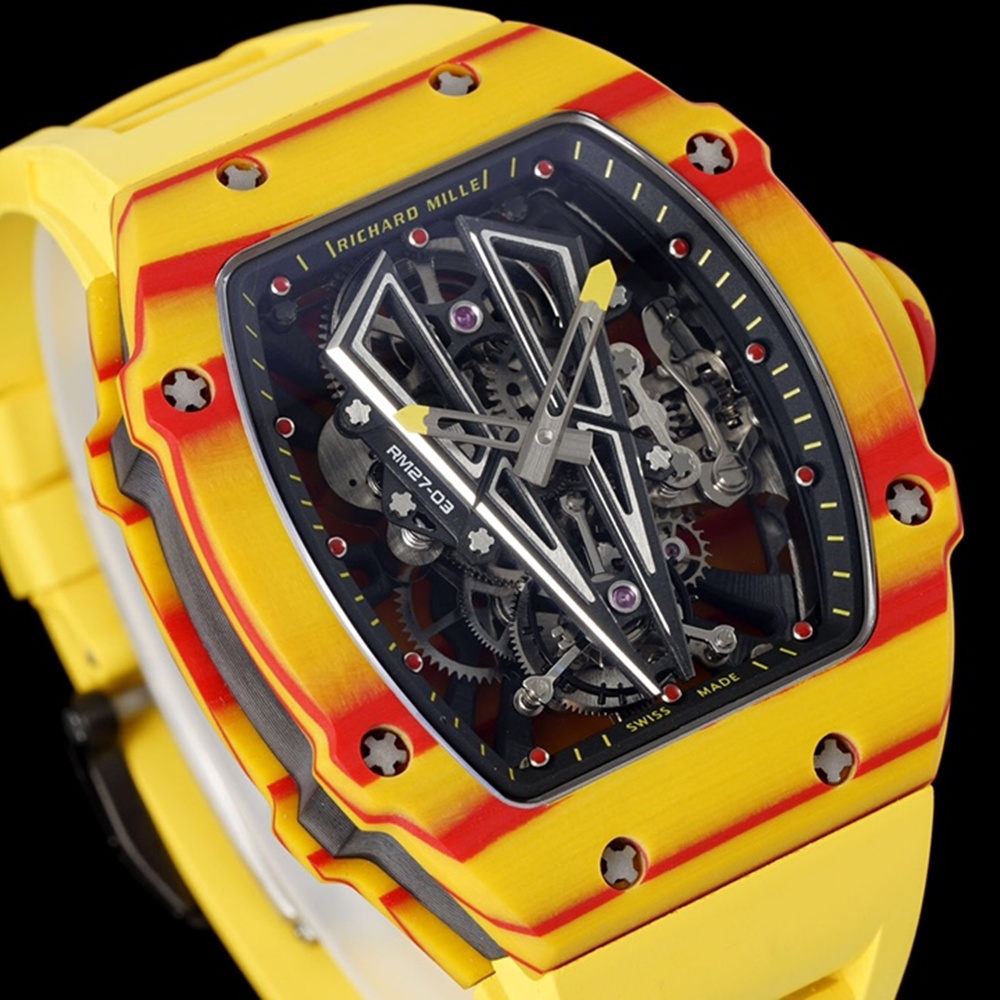 [리차드밀] Richard Mille Rafael Nadal RM27-03 Tourbillon Limited Edition 50 Pieces Carbon TPT - 리차드밀 나달 RM27-03