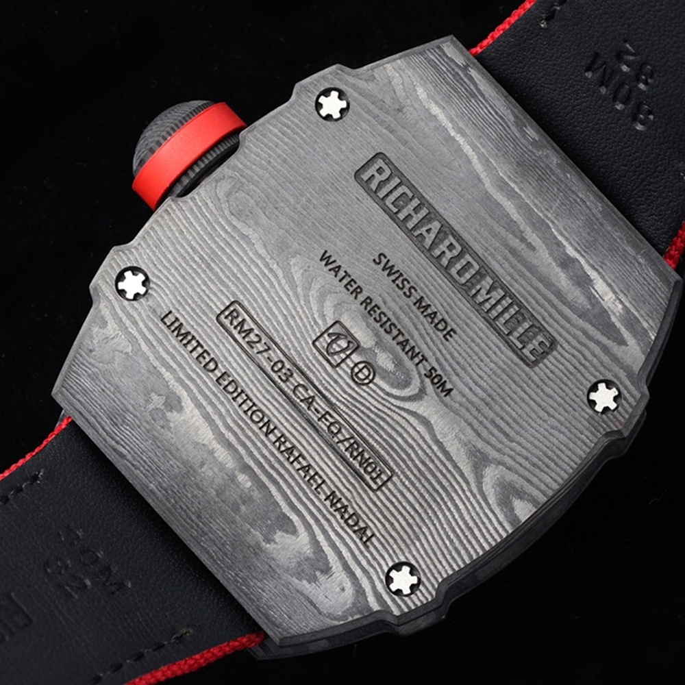[리차드밀] Richard Mille Rafael Nadal RM27-03 Tourbillon Limited Edition 50 Pieces Carbon TPT - 리차드밀 나달 RM27-03