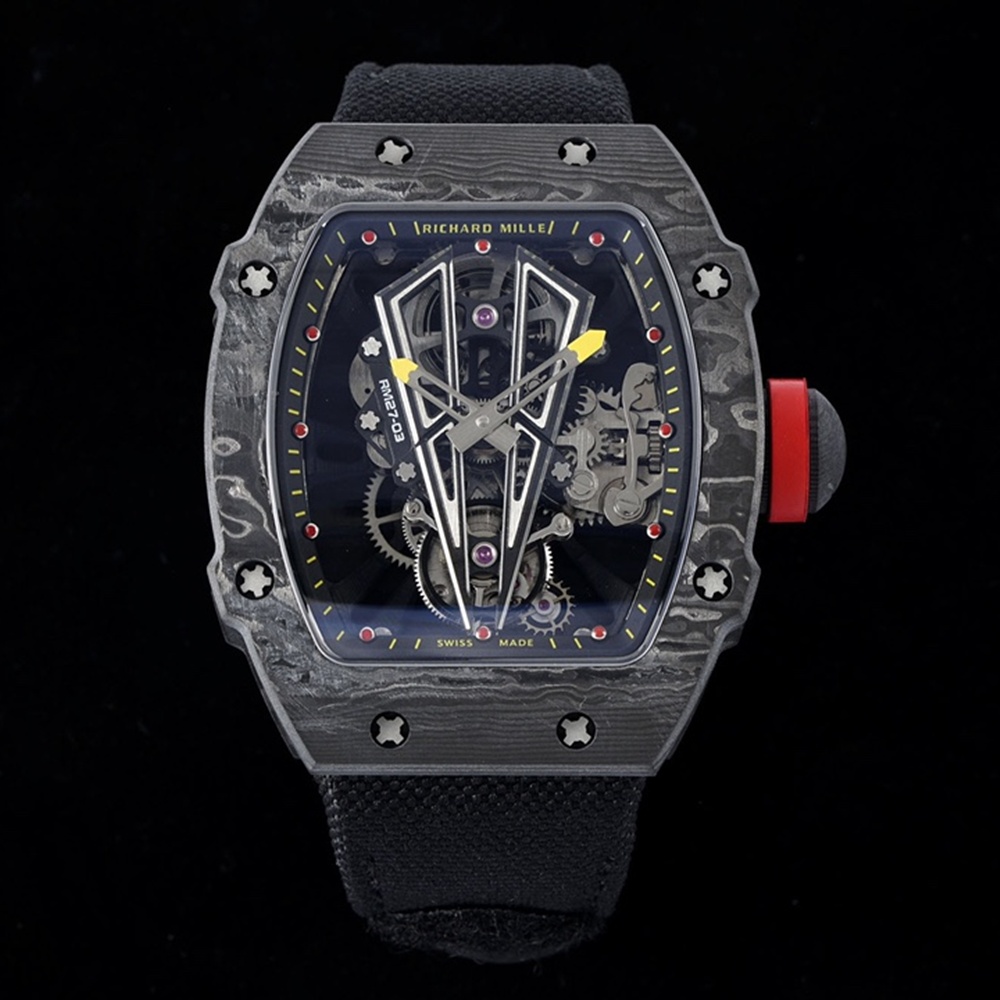 [리차드밀] Richard Mille Rafael Nadal RM27-03 Tourbillon Limited Edition 50 Pieces Carbon TPT - 리차드밀 나달 RM27-03