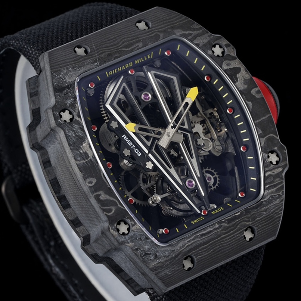 [리차드밀] Richard Mille Rafael Nadal RM27-03 Tourbillon Limited Edition 50 Pieces Carbon TPT - 리차드밀 나달 RM27-03