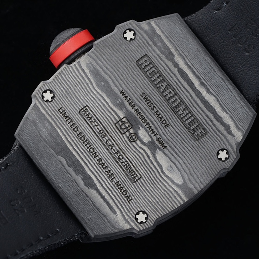 [리차드밀] Richard Mille Rafael Nadal RM27-03 Tourbillon Limited Edition 50 Pieces Carbon TPT - 리차드밀 나달 RM27-03