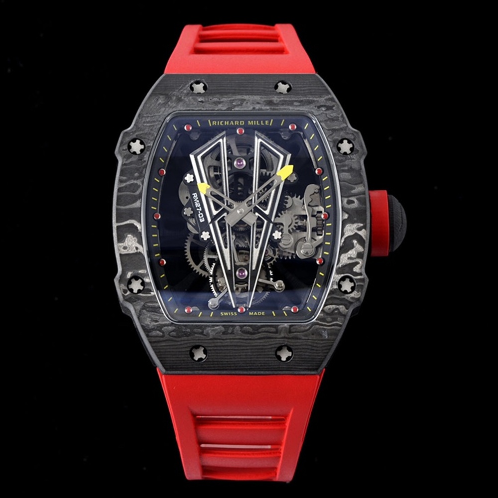 [리차드밀] Richard Mille Rafael Nadal RM27-03 Tourbillon Limited Edition 50 Pieces Carbon TPT - 리차드밀 나달 RM27-03