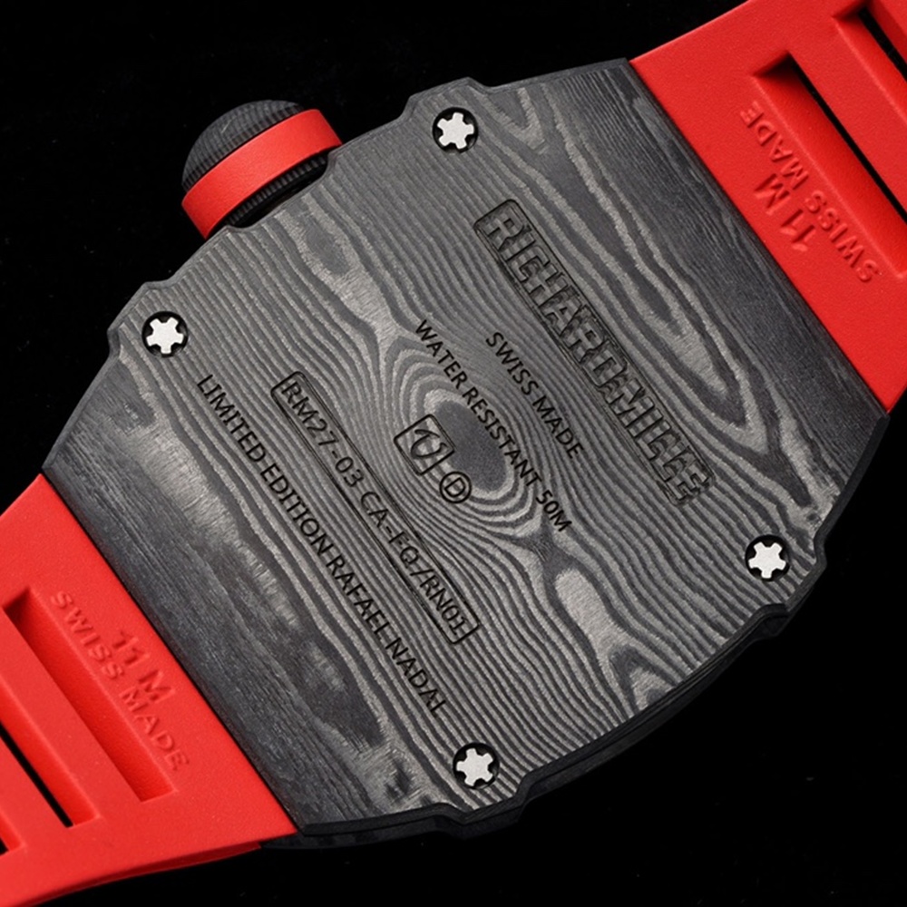 [리차드밀] Richard Mille Rafael Nadal RM27-03 Tourbillon Limited Edition 50 Pieces Carbon TPT - 리차드밀 나달 RM27-03