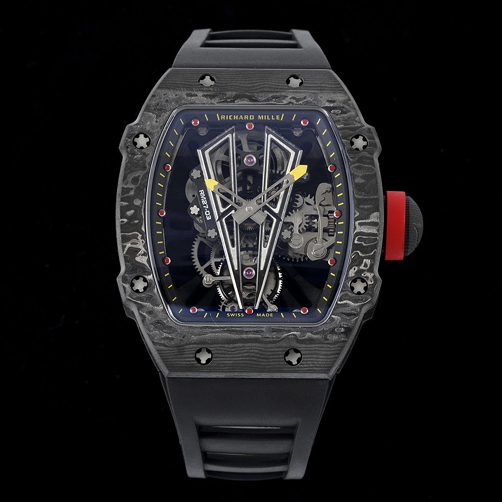 [리차드밀] Richard Mille Rafael Nadal RM27-03 Tourbillon Limited Edition 50 Pieces Carbon TPT - 리차드밀 나달 RM27-03