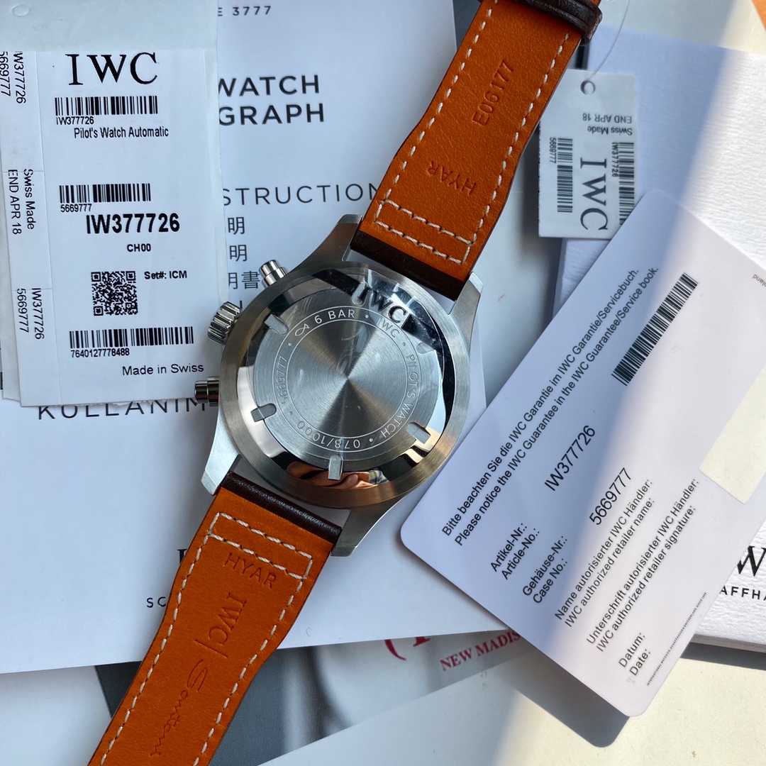 [IWC] 파일럿 크로노그래프 Pilot Chronograph IWC Pilot Chronograph IW377726 watch only