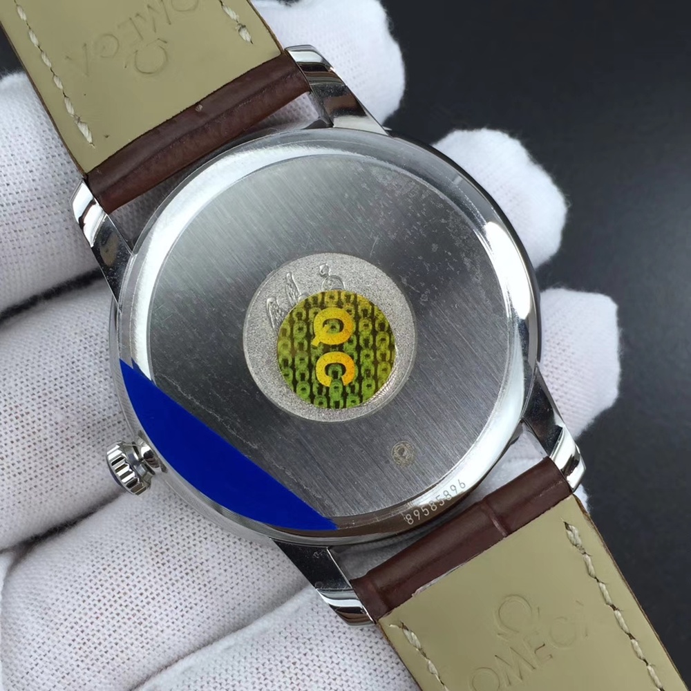 [오메가] 드 빌 프레스티지 로만 크로노그래프 레더스트렙 OMEGA Deville Prestige Co-Axial Master 35/41mm