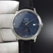 [오메가] 드 빌 프레스티지 로만 크로노그래프 레더스트렙 OMEGA Deville Prestige Co-Axial Master 35/41mm