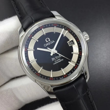 [오메가] 드 빌 프레스티지 인덱스 레더스트렙 OMEGA Deville Prestige Co-Axial Master 35/41mm