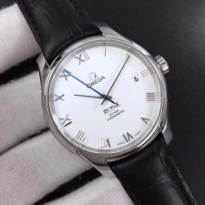 [오메가] 드 빌 프레스티지 로만 오토메틱 레더스트랩 OMEGA Deville Prestige Co-Axial Master 35/41mm