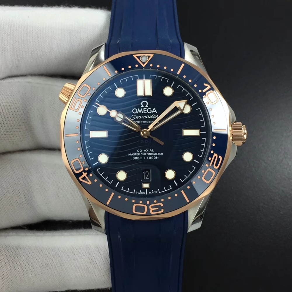 [오메가] 씨마스터 프로페셔널 다이버 코엑시얼 크로노미터 300M Seamaster Diver 300M Co‑Axial Master Chronometer Chronograph  42mm