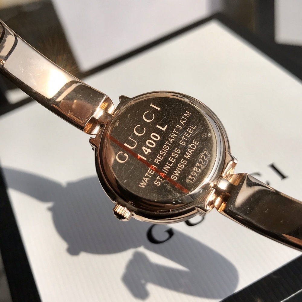 [구찌] GUCCI G LOGO YA141505 팔찌형 쿼츠 27mm