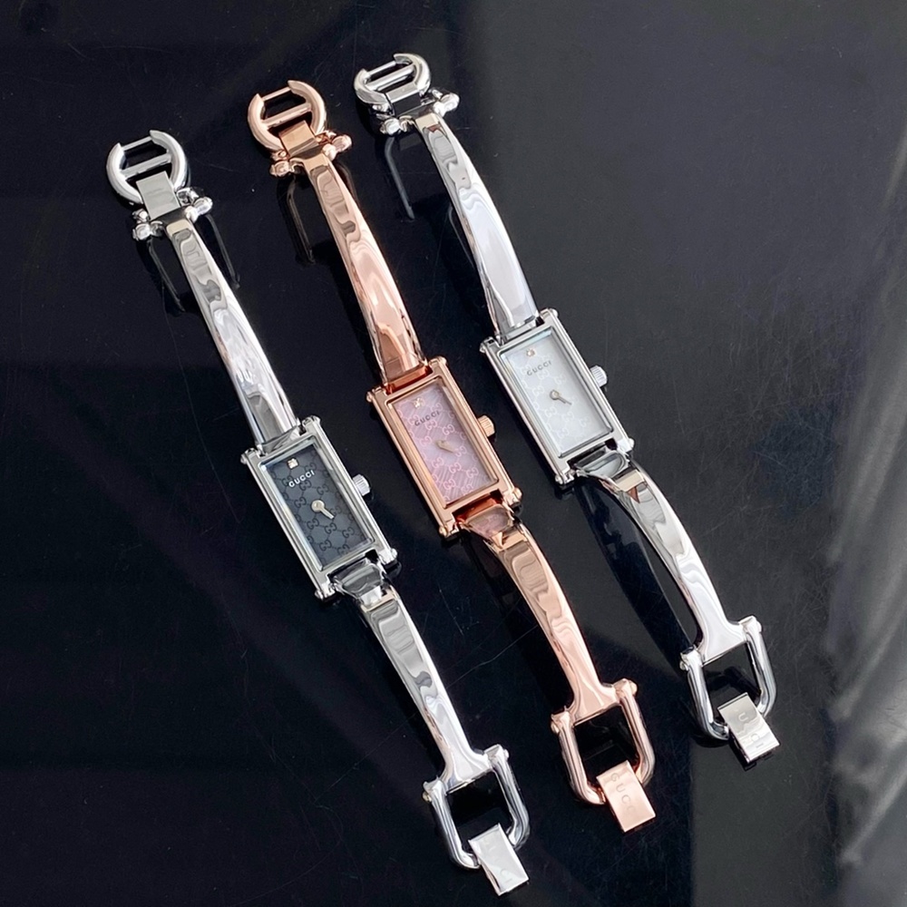 [구찌] GUCCI G 프레임 YA147501 팔찌형 밴드 쿼츠 25mm