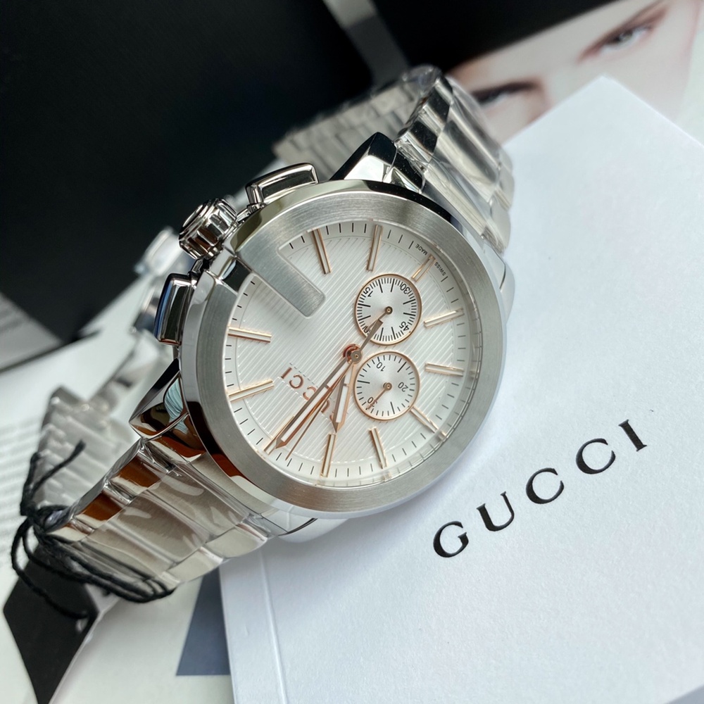 [구찌] GUCCI Y구찌 G 크로노 시계 44mm YA101203 쿼츠