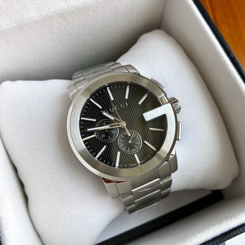 [구찌] GUCCI Y구찌 G 크로노 시계 44mm YA101203 쿼츠