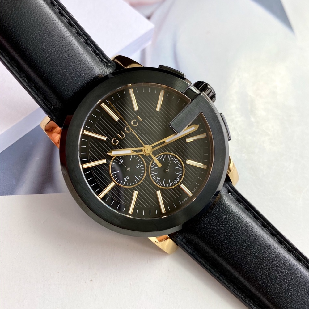 [구찌] GUCCI Y구찌 G 크로노 시계 44mm YA101203 쿼츠