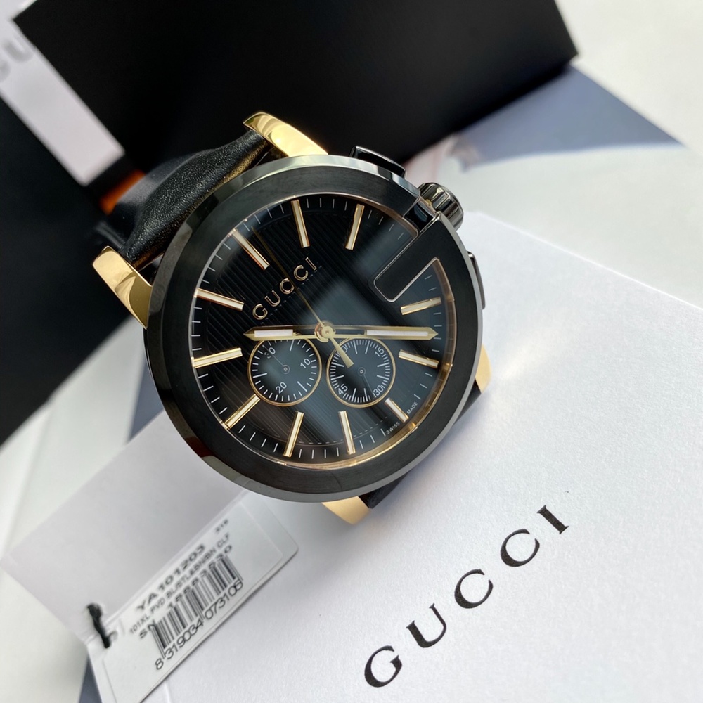 [구찌] GUCCI Y구찌 G 크로노 시계 44mm YA101203 쿼츠