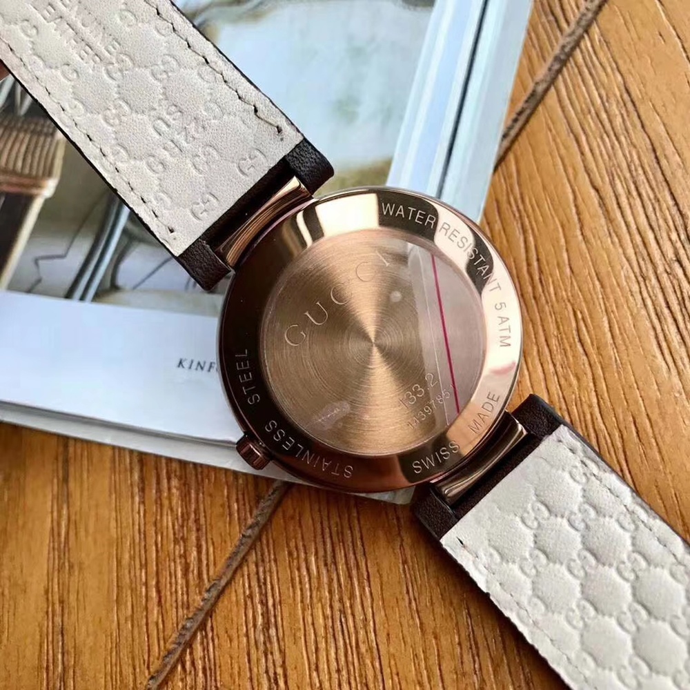 [구찌] GUCCI Y구찌 G 크로노 시계 37mm Ladies YA133207 Interlocking Quartz Watch