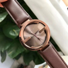 [구찌] GUCCI Y구찌 G 크로노 시계 37mm Ladies YA133207 Interlocking Quartz Watch