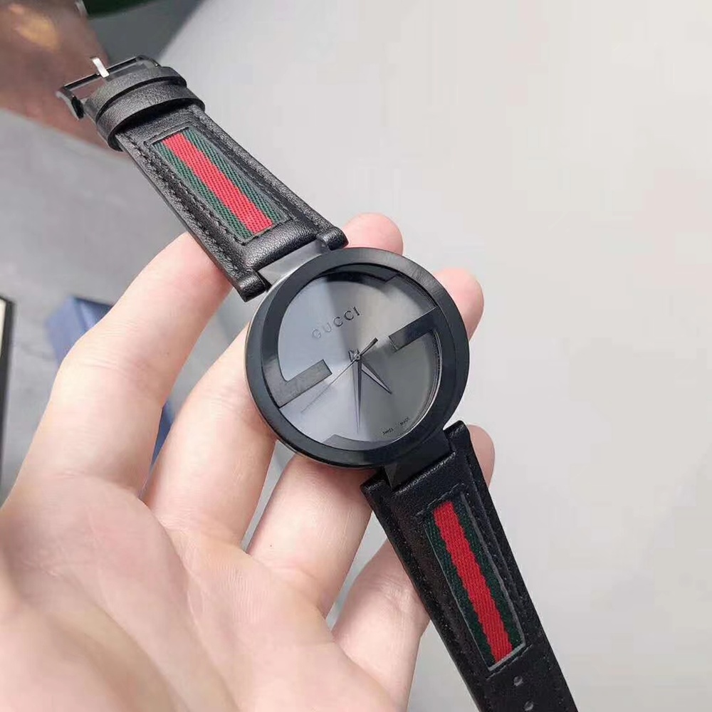 [구찌] GUCCI Y구찌 G 크로노 시계 37mm Ladies YA133207 Interlocking Quartz Watch
