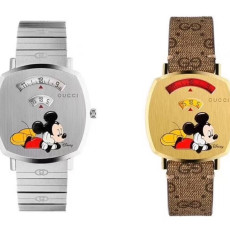 [구찌] GUCCI 구찌 그립 YA157403 Stainless Steel Grip Quartz 35mm