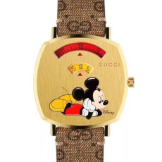 [구찌] GUCCI 구찌 그립 YA157403 Stainless Steel Grip Quartz 35mm