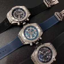 [위블로]  HUBLOT Big Bang Big Bang Ferrari Titanium Prancing Horse Collaboration Skeleton Limited Edition- 위블로 빅뱅 45mm