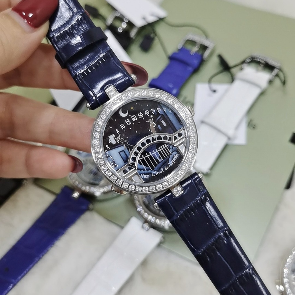 [반클리프 아펠]   Van Cleef & Arpels Lady Arpels Pont des Amores Watch - 레이디 아펠 퐁 데 자모르 워치 38mm