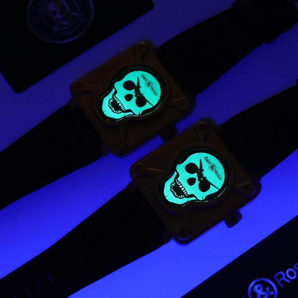 [벨앤로스] Bell & Ross BR 01 사이버 스컬 브론즈 46mm