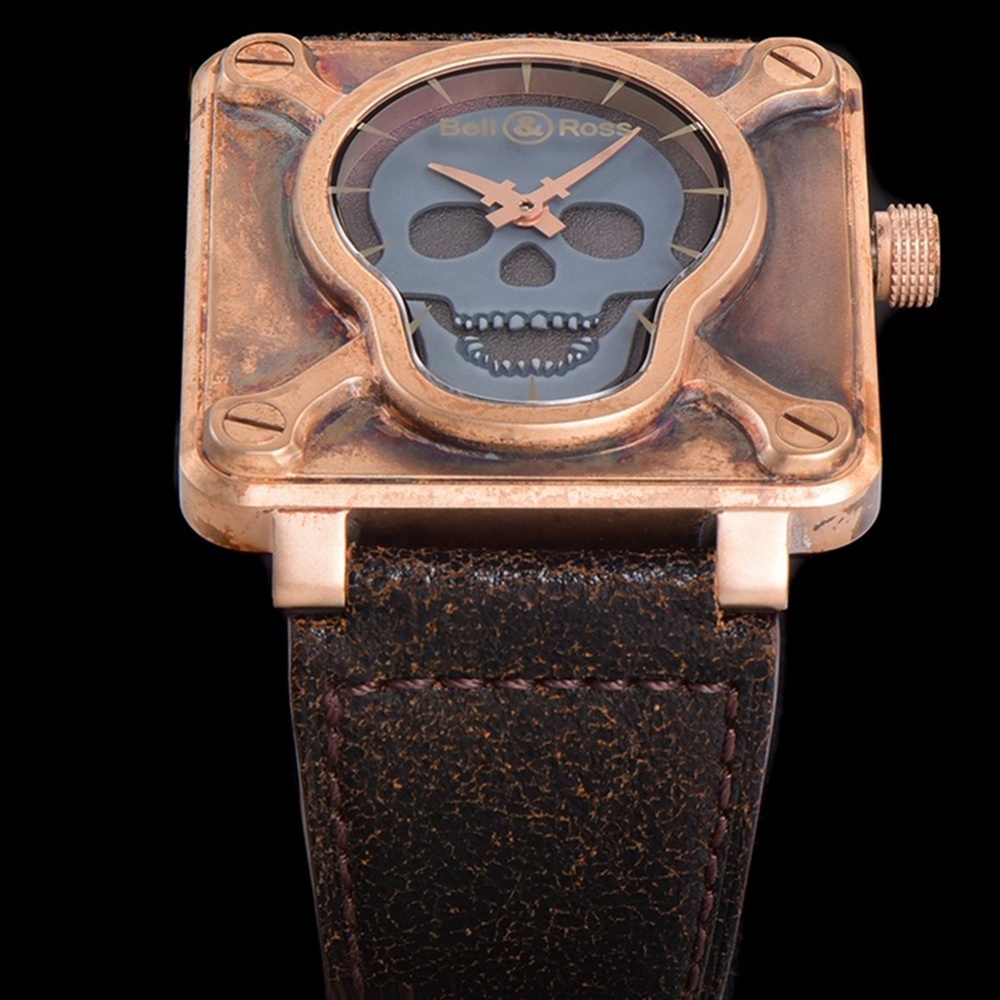 [벨앤로스] Bell & Ross BR 01 사이버 스컬 브론즈 46mm