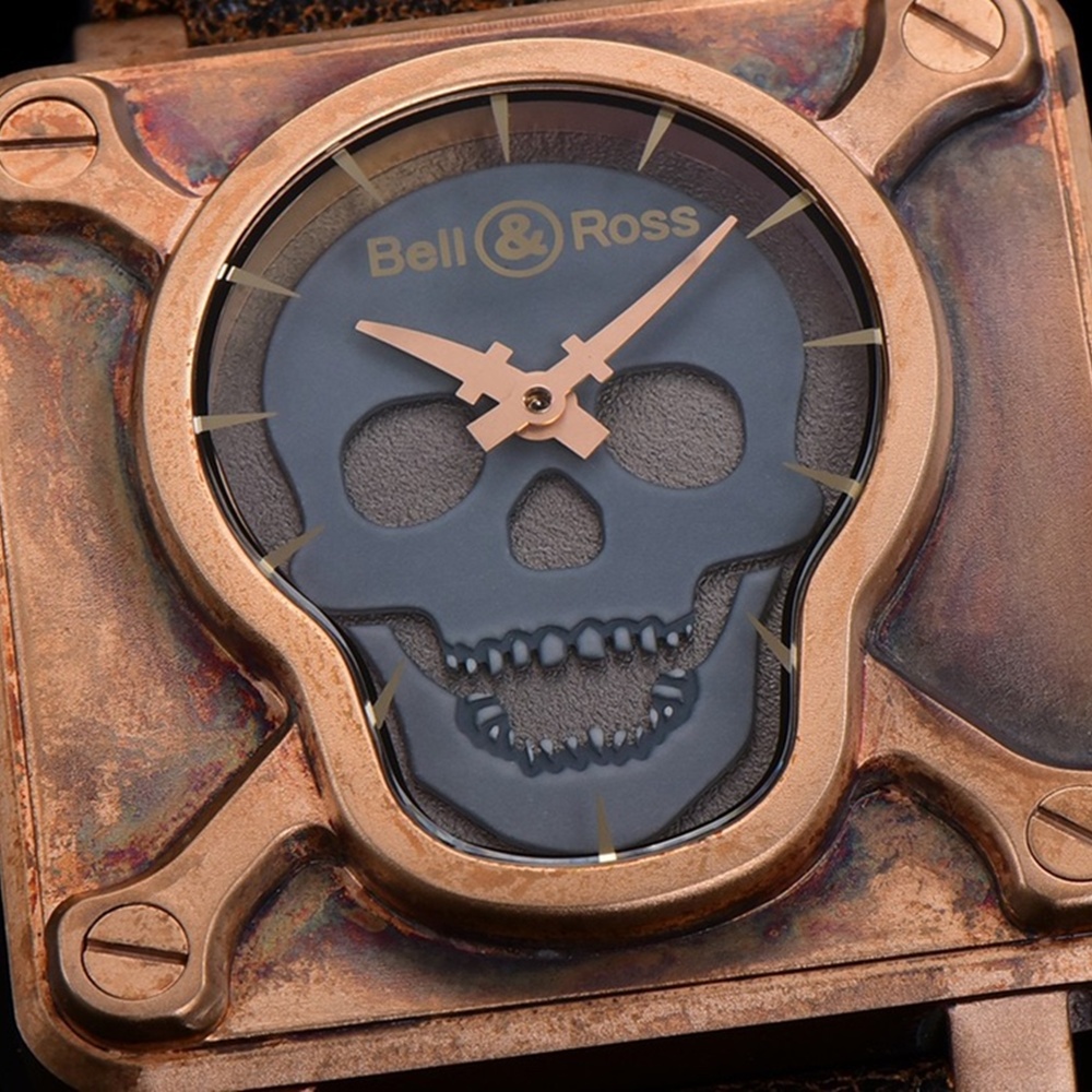 [벨앤로스] Bell & Ross BR 01 사이버 스컬 브론즈 46mm