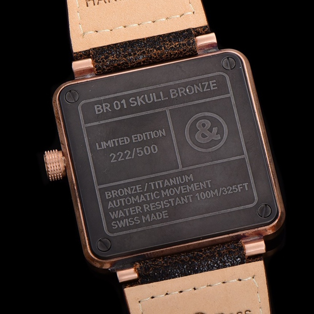 [벨앤로스] Bell & Ross BR 01 사이버 스컬 브론즈 46mm