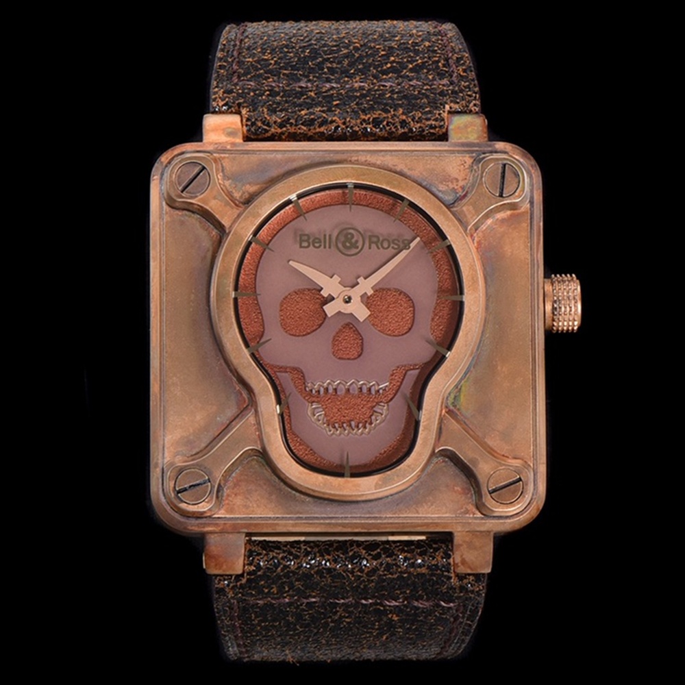 [벨앤로스] Bell & Ross BR 01 사이버 스컬 브론즈 46mm