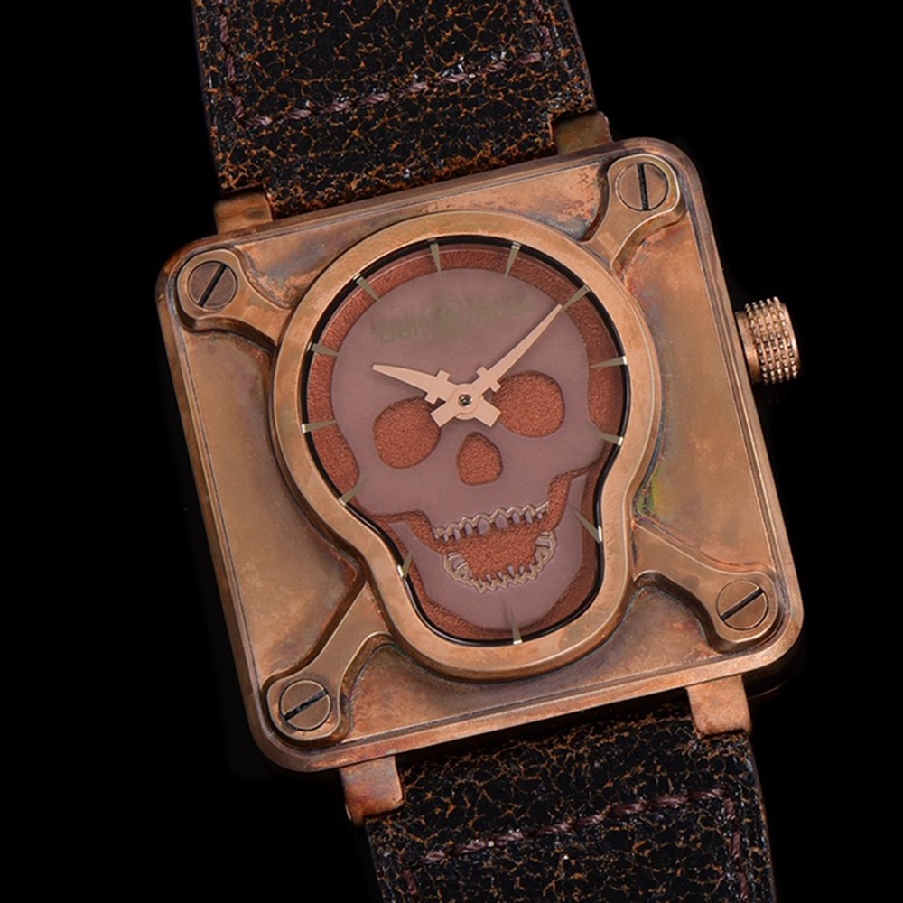 [벨앤로스] Bell & Ross BR 01 사이버 스컬 브론즈 46mm