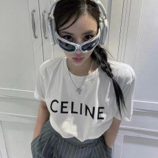 [셀린느] 베이직 로고 프린트 티셔츠