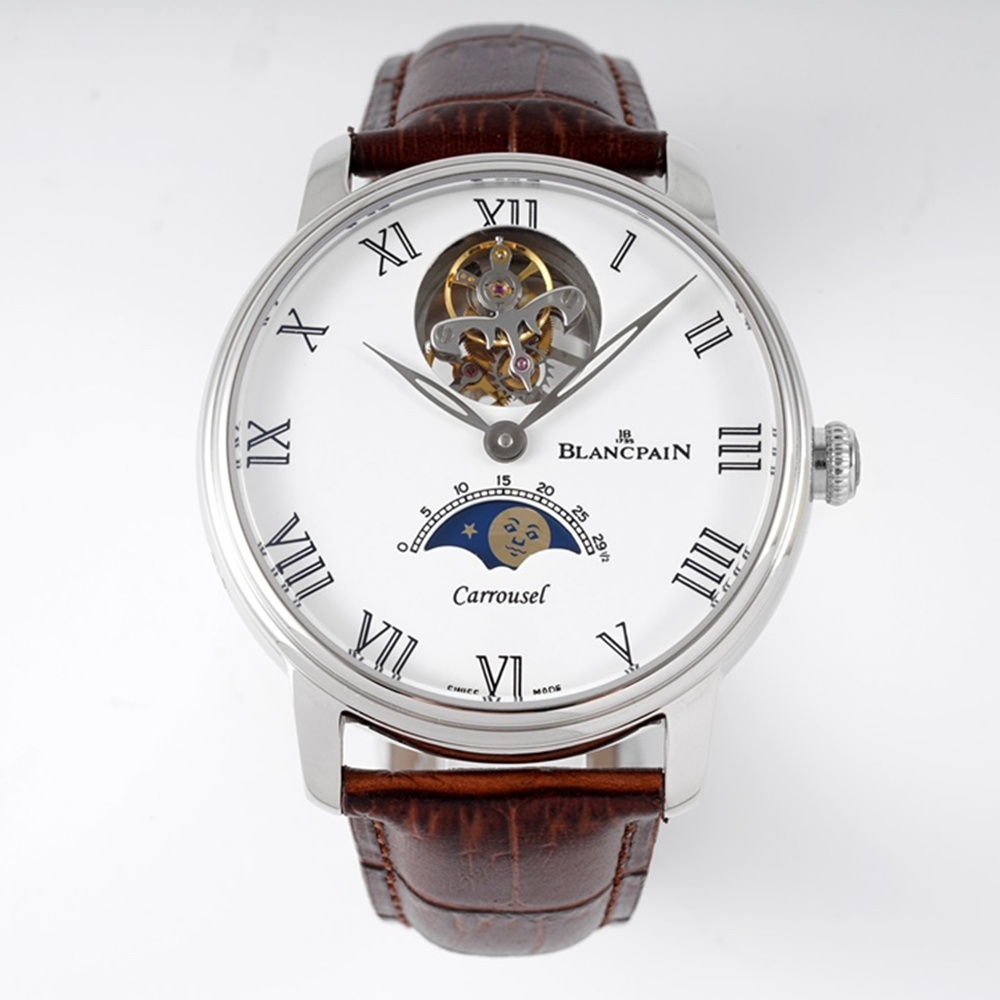 [블랑팡]  Blancpain 블랑팡 레망 뚜르비옹 Tourbillon With Power Reserve Limited Edition 40mm