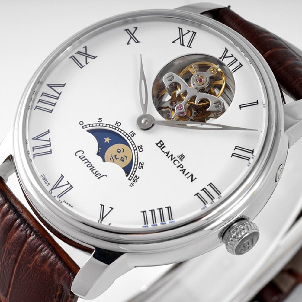 [블랑팡]  Blancpain 블랑팡 레망 뚜르비옹 Tourbillon With Power Reserve Limited Edition 40mm