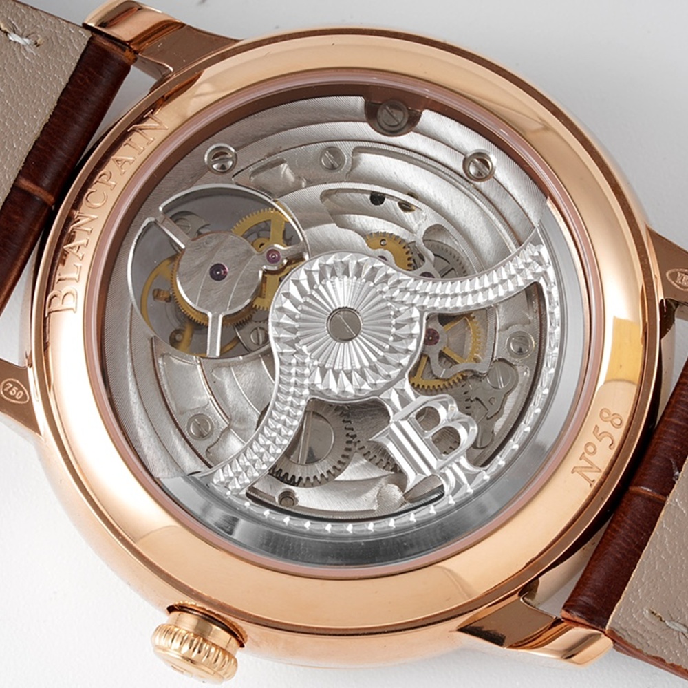 [블랑팡]  Blancpain 블랑팡 레망 뚜르비옹 Tourbillon With Power Reserve Limited Edition 40mm