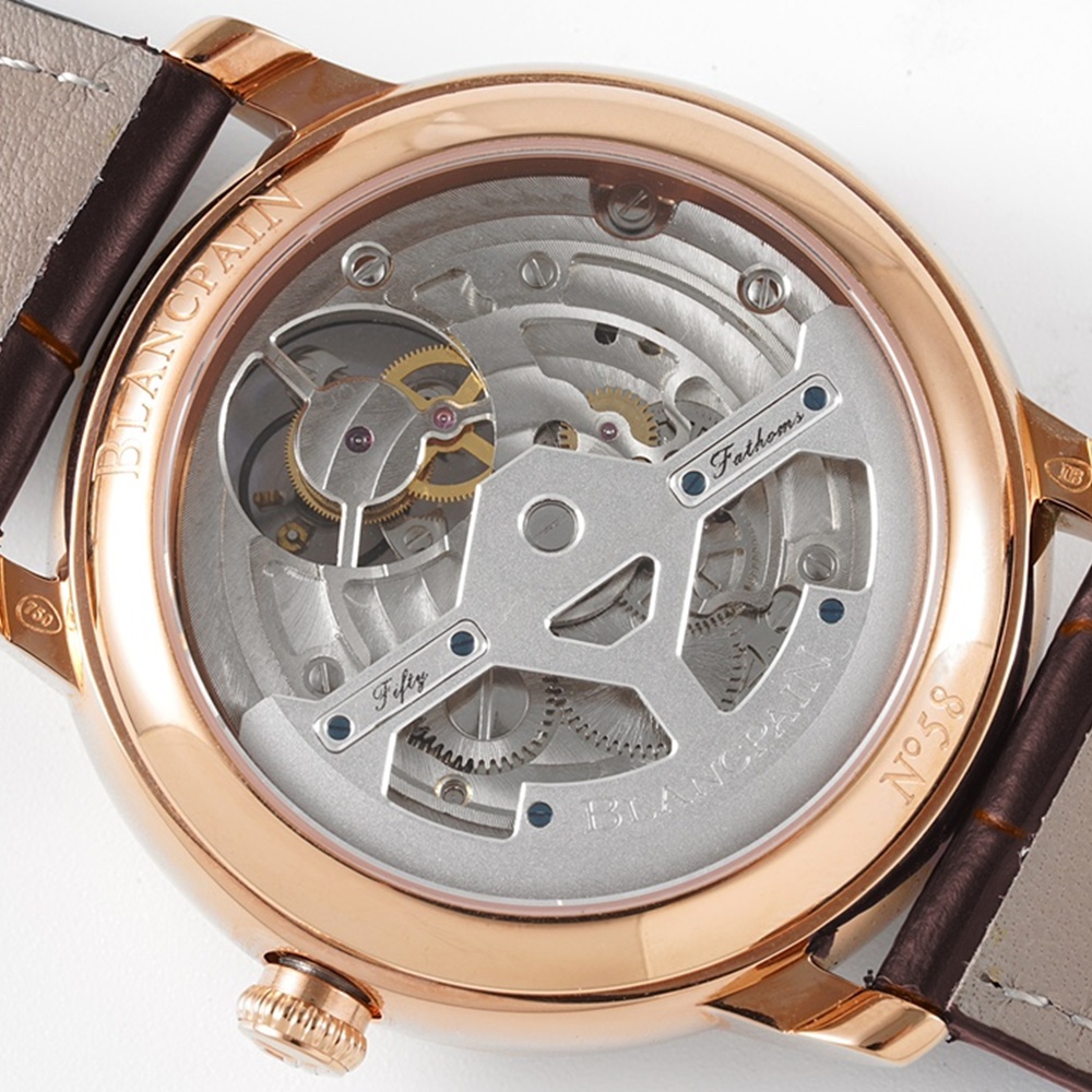 [블랑팡]  Blancpain 블랑팡 레망 뚜르비옹 Tourbillon With Power Reserve Limited Edition 40mm