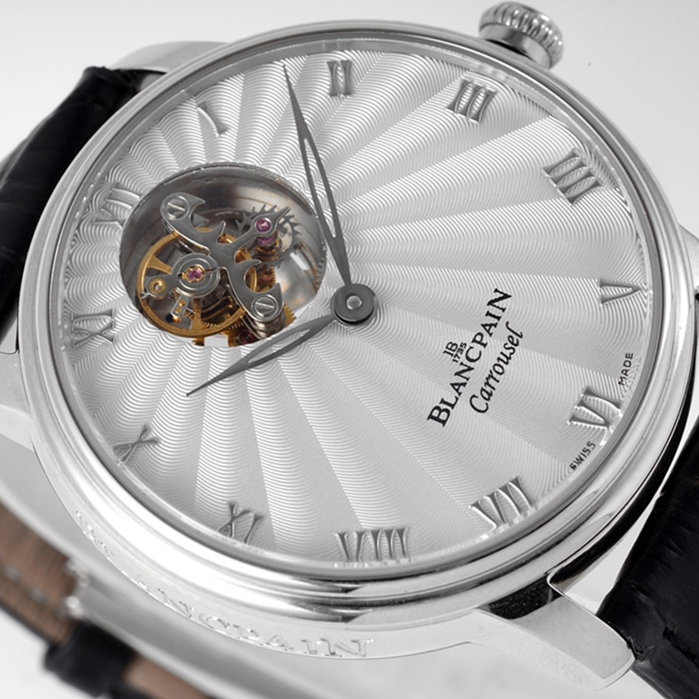 [블랑팡]  Blancpain 블랑팡 레망 뚜르비옹 Tourbillon With Power Reserve Limited Edition 40mm