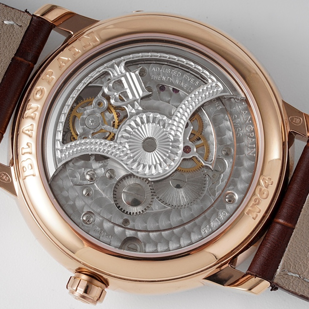 [블랑팡]  Blancpain 블랑팡 레망 뚜르비옹 Tourbillon With Power Reserve Limited Edition 40mm