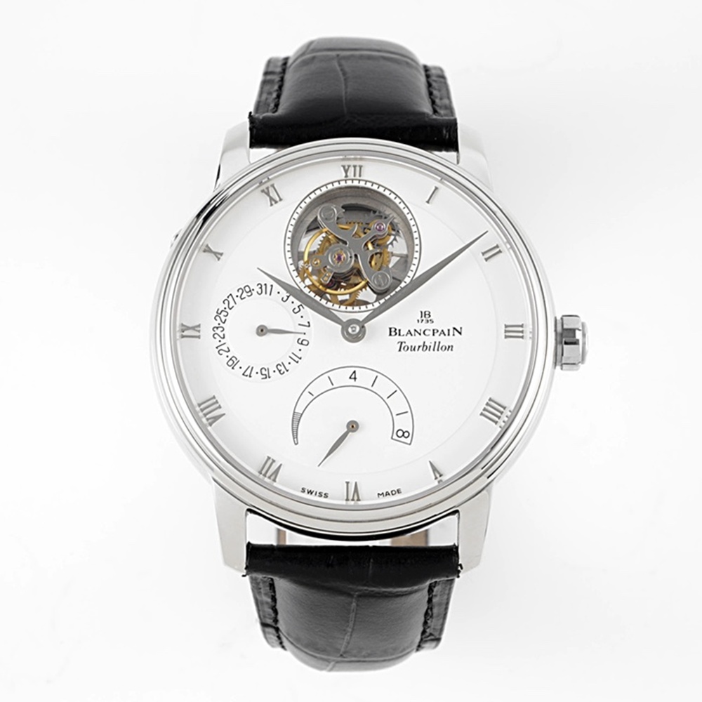 [블랑팡]  Blancpain 블랑팡 레망 뚜르비옹 Tourbillon With Power Reserve Limited Edition 40mm