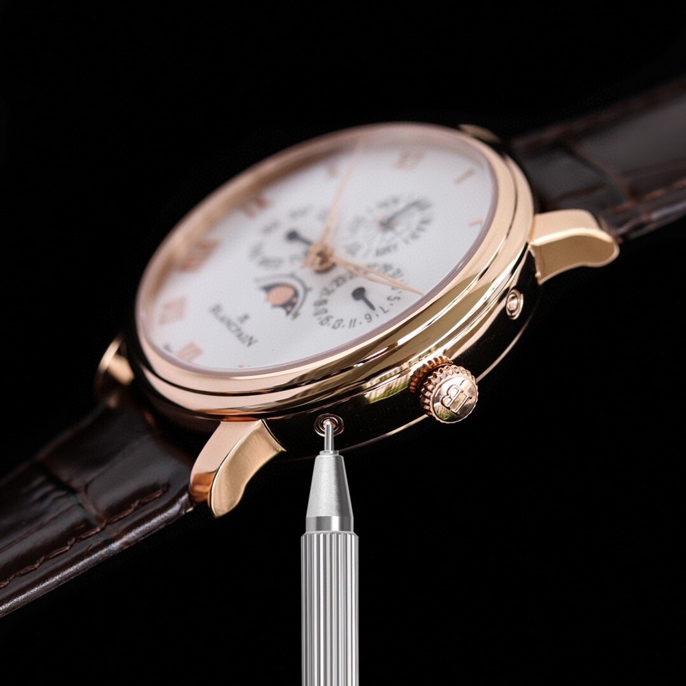 [블랑팡] Blancpain 4286P-3442A-55B Le Brush Perpetual Calendar Split Seconds PT LTD Automatic - 블랑팡 르 브라쉬 42mm